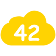 Логотип 42Clouds (Маркет42)